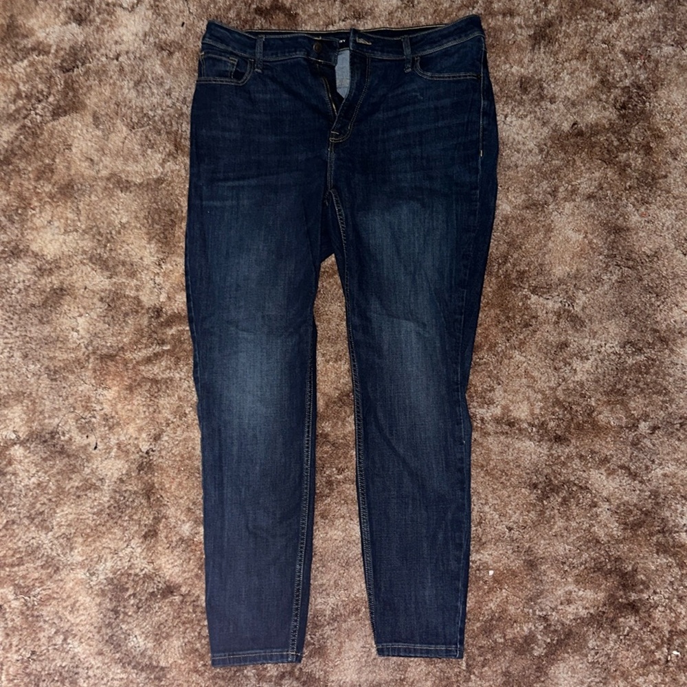 Super Skinny High Rise Jeans